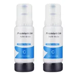 2-PAK Multibox Tusz do EPSON 104 T00P2 C13T00P240 cyan zamiennik - 2