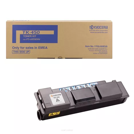KYOCERA toner TK450 1T02J50EU0 czarny oryginalny 15000 stron