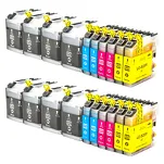 20-PAK Multibox Tusz do BROTHER LC529XL LC525XL - 2