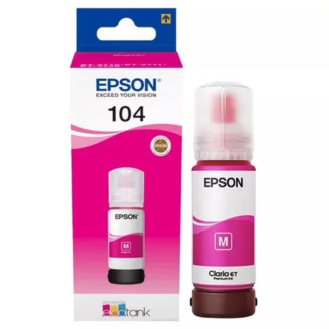 Epson tusz 104 T00P3 C13T00P340 oryginalny magenta
