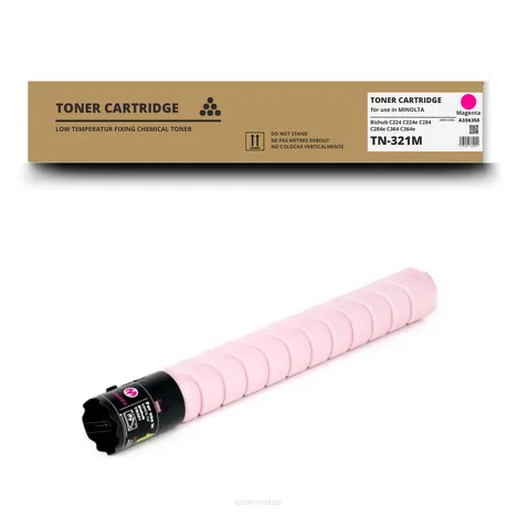 Toner do KONICA MINOLTA TN321M Bizhub C224 C284 C364 A33K350 Magenta Zamiennik