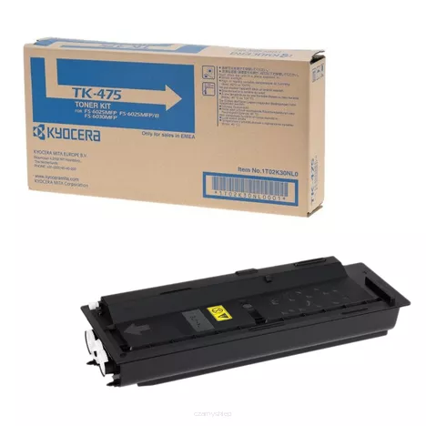 KYOCERA toner TK475 1T02K30NL0 czarny oryginalny 15000 stron