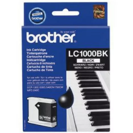 BROTHER tusz LC1000BK oryginalny czarny 500 stron