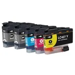 5-PAK Multibox Tusz do BROTHER LC427 cyan / magenta / yellow / black zamiennik - 2