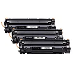 3-PAK Multibox Toner do HP CE278X 78X P1566 P1606 Zamiennik - 2