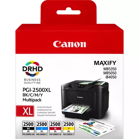 Canon oryginalny tusz PGI2500XL 9254B004 black / cyan / magenta / yellow 4-pak