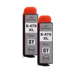 2-PAK Multibox Tusz do EPSON 478XL T04F6 C13T04F64010 grey zamiennik - 2