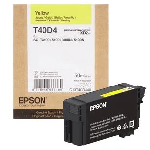 Epson tusz T40D4 C13T40D440 oryginalny yellow