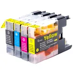 4-PAK Multibox Tusz do BROTHER LC1280XL - 2