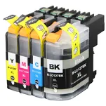 4-PAK Multibox Tusz do BROTHER LC127XL LC125XL - 2