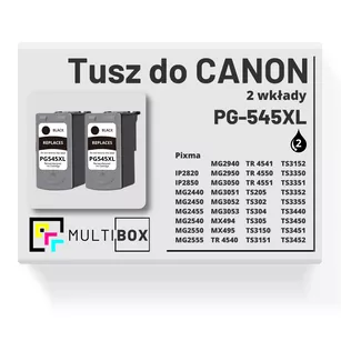 Tusz do CANON PG545XL 2-pak black zamiennik Multibox