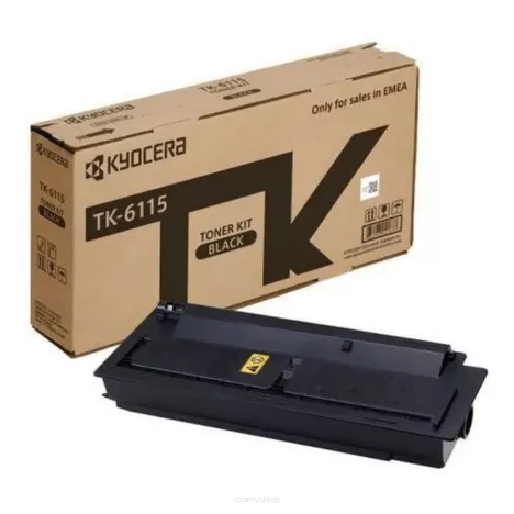 KYOCERA toner TK6115 1T02P10NL0 czarny oryginalny 15000 stron