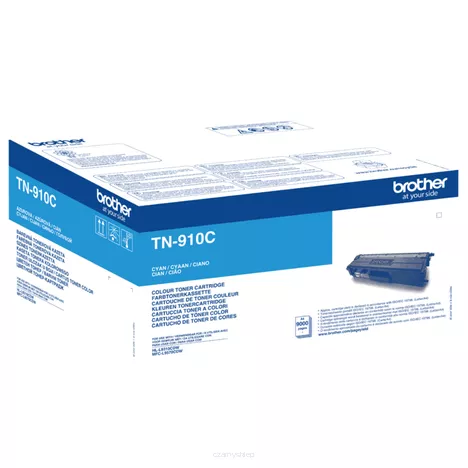 Brother toner TN910C oryginalny cyan
