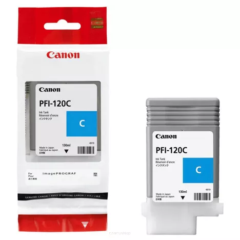 CANON tusz PFI120C 2886C001 oryginalny cyan 130ml