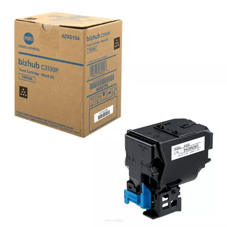 KONICA MINOLTA toner TNP50K A0X5154 czarny oryginalny 5000 stron
