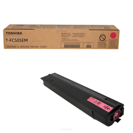 TOSHIBA toner TFC505EM magenta oryginalny 6AJ00000143 33600 stron.