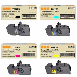 4-PAK Zamiennik Toner do UTAX PK5015 CMYK 4.0K/3x3.0K