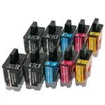 10-PAK Multibox Tusz do BROTHER LC900 - 2