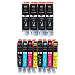 12-PAK Multibox Tusz do CANON PGI570XL CLI571XL black pigment / black / cyan / magenta / yellow zamiennik - 2