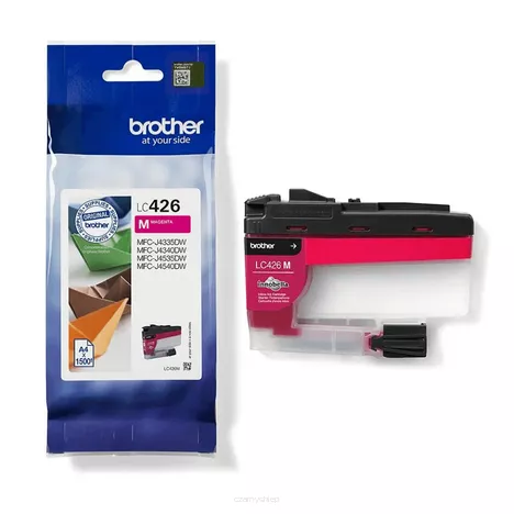 BROTHER tusz LC426M oryginalny magenta 1500 stron