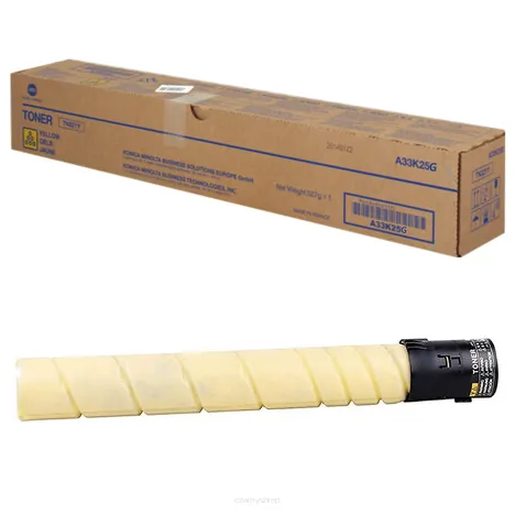 EOL KONICA MINOLTA toner TN321Y A33K25G yellow oryginalny 12500 stron