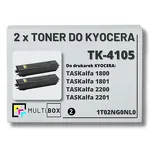 2-PAK Multibox Toner do KYOCERA TK4105 1T02NG0NL0 TASKALFA 1800 1801 2200 2201 2x15.0K zamiennik - 2