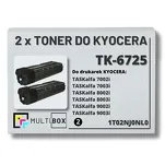 2-PAK Multibox Toner do KYOCERA TK6725 1T02NJ0NL0 TASKALFA 7002i 8002i 2x70.0K zamiennik - 2