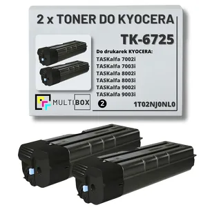 2-PAK Multibox Toner do KYOCERA TK6725 1T02NJ0NL0 TASKALFA 7002i 8002i 2x70.0K zamiennik