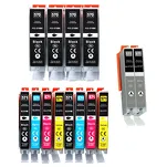 14-PAK Multibox Tusz do CANON PGI570XL CLI571XL  black pigment / black / cyan / magenta / yellow / grey zamiennik - 2