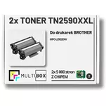 Toner do BROTHER TN2590XXL 2-pak Multibox zamiennik Z CHIPEM - 2
