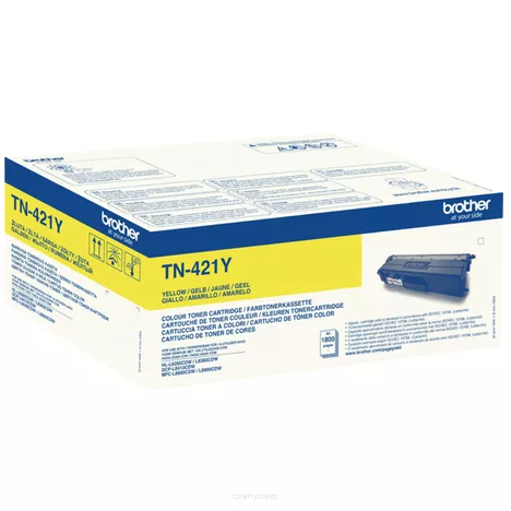 Brother toner TN421Y oryginalny yellow