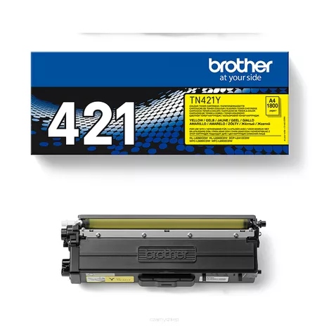 Brother toner TN421Y oryginalny yellow
