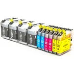 10-PAK Multibox Tusz do BROTHER LC529XL LC525XL - 2