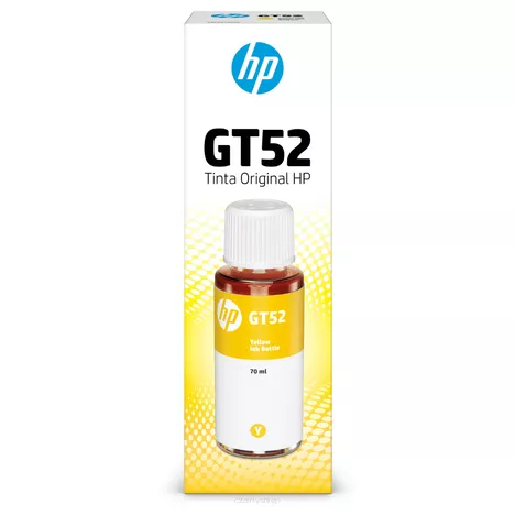 HP GT52 tusz butelka M0H56AE oryginalny yellow