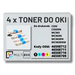 4-PAK Multibox Toner do OKI C332 MC363 black/cyan/magenta/yellow zamiennik - 2