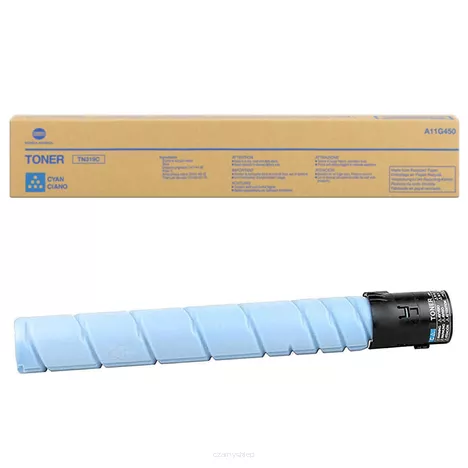 KONICA MINOLTA toner TN319C A11G450 cyan oryginalny 26000 stron