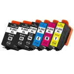 6-PAK Multibox tusz do EPSON 202XL T02G14 T02H14 T02H24 T02H34 T02H44 cyan / magenta / yellow / black / photo black zamiennik - 2