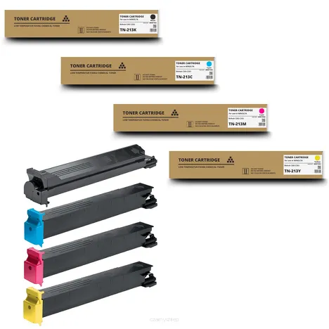 4-PAK Zamiennik Toner do KONICA MINOLTA TN213 CMYK Bizhub C203 C253