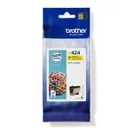 BROTHER tusz LC424Y oryginalny yellow 750 stron - 2