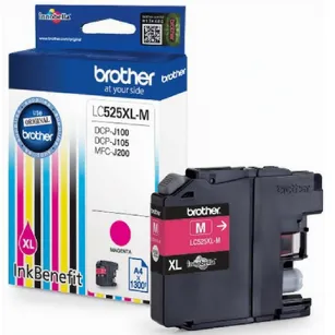 BROTHER tusz LC525XLM oryginalny magenta 1300 stron