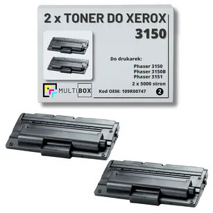 2-PAK Multibox Toner do XEROX 3150 109R00747 5K zamiennik
