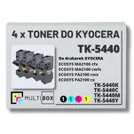 4-PAK Multibox Toner do KYOCERA TK5440 ECOSYS MA2100 PA2100 2,8K/3x2,4K CMYK zamiennik - 2