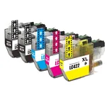 5-PAK Multibox Tusz do BROTHER LC422XL cyan / magenta / yellow / black zamiennik - 2