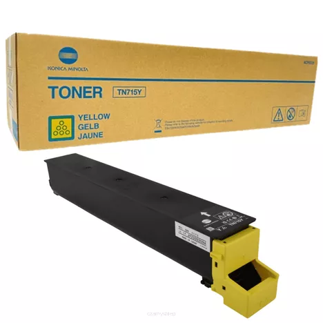 KONICA MINOLTA Toner TN715Y ACP8250 yellow oryginalny 45000 stron