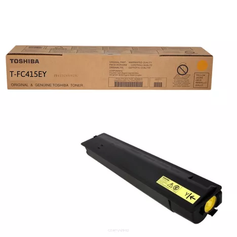 TOSHIBA toner TFC415EY yellow oryginalny 6AJ00000182 33600 stron.