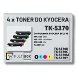 4-PAK Multibox Toner do KYOCERA TK5370 ECOSYS  MA3500 PA3500 7,0K/3x5,0K CMYK zamiennik - 2