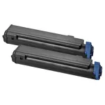 2-PAK Multibox Toner do OKI B410 B420 B430 B440 MB460 MB470 MB480 43979102 zamiennik - 3