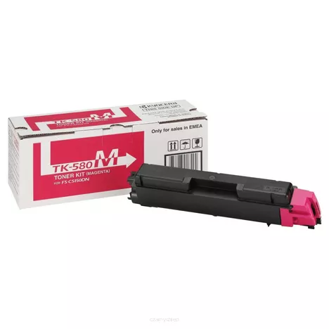 KYOCERA toner TK580M 1T02KTBNL0 magenta oryginalny 2800 stron