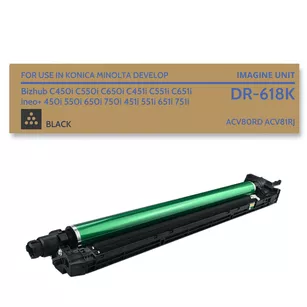 Bęben do KONICA MINOLTA DR618K BIZHUB C450i C550i ACV80RD 240.0K black zamiennik
