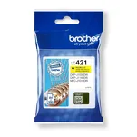 BROTHER tusz LC421Y oryginalny yellow 200 stron - 2